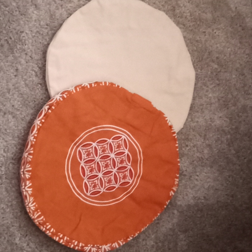 Round boho pillow covers